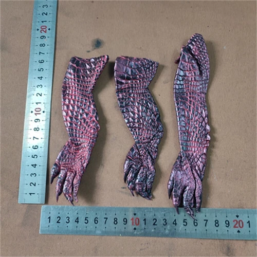 2PCS Real Alligator Crocodile Skin Paw Leather Hide Pelt DIY Craft Accessories - Picture 20 of 36