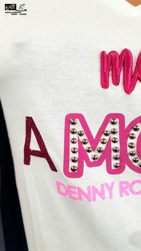 Denny Rose t-shirt art. 911ND64008 collezione Jeans estate 2019 sconto 60% - Picture 2 of 7
