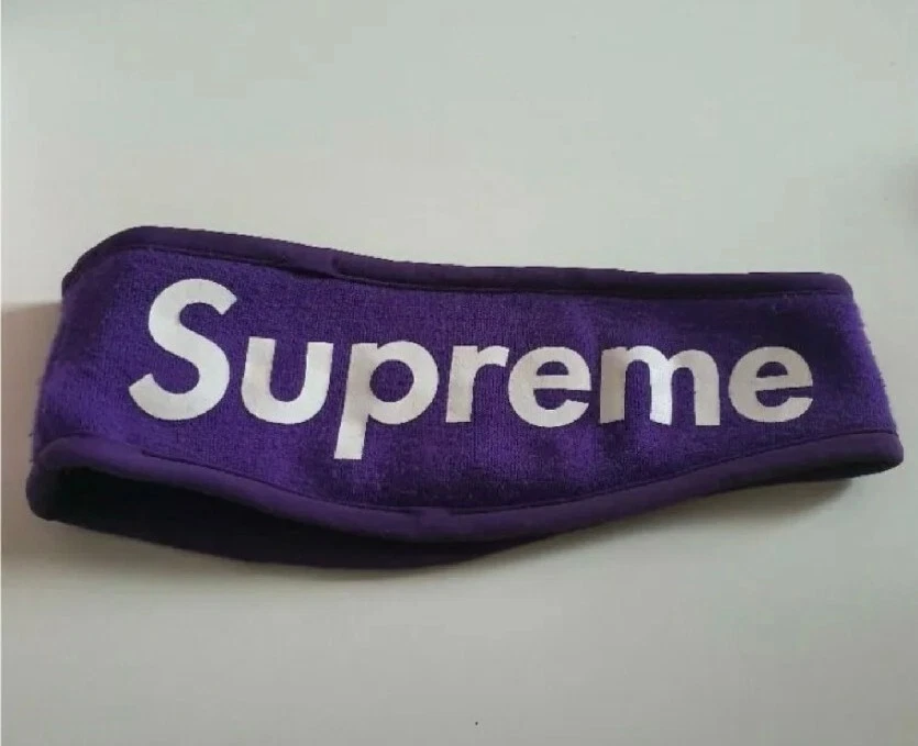 Bandeau polaire FW13 Supreme violet vintage 2013 très rare