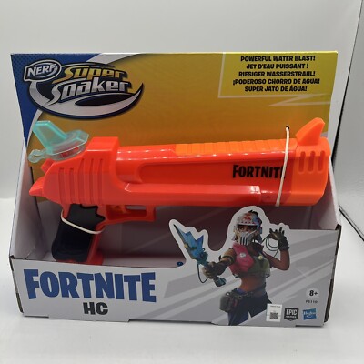 Fortnite HC Nerf Gun Supersoaker Water Gun Pistol Orange Hasbro