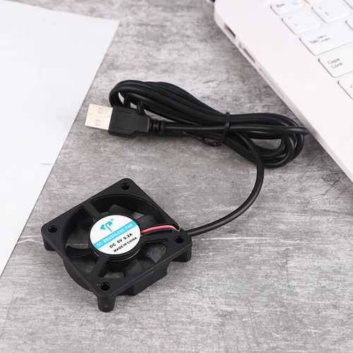 1Pc DC5010 Silent Fan 5V Oily USB Cable Humidifier Connector PC Fan Cooler AT