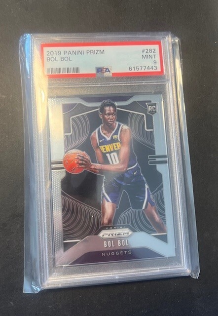 2019-20 Panini Prizm - Rookie Bol Bol #282 Silver Prizm (RC) - PSA 9