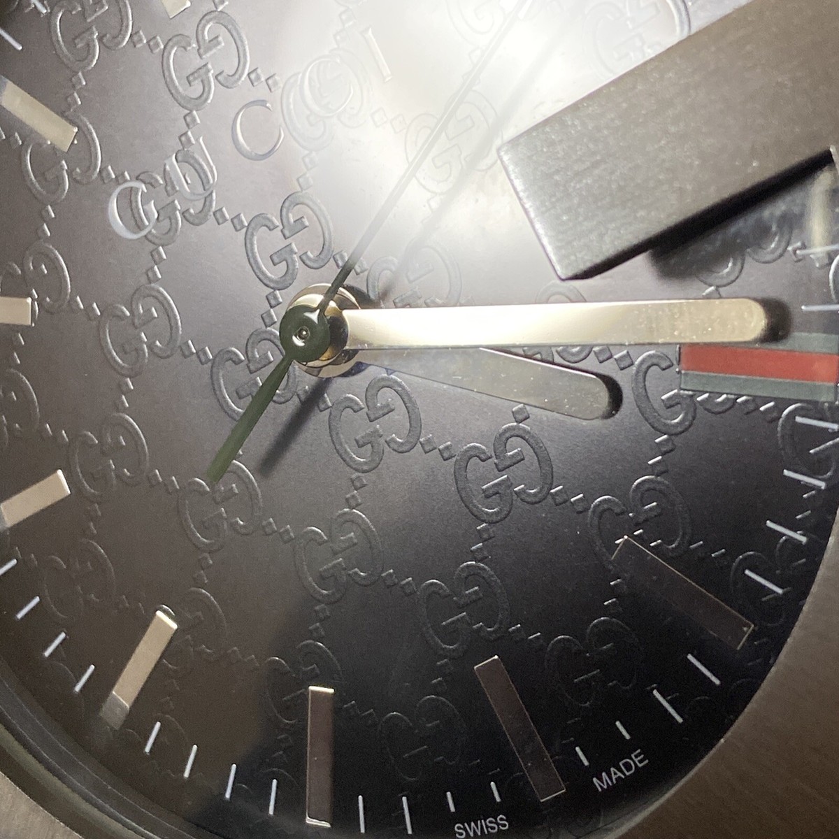 Very Rare GUCCI desk / table Clock ( Black ) | eBay