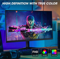 KOORUI 24 FHD Gaming Monitor – Immersive 1080P Display for Ultimate Gaming Prec