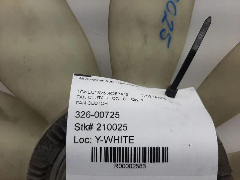 Embrague ventilador estilo clásico 4,8 L compatible con Chevrolet Tahoe LS 2003 22149877 Foto 3 de 4