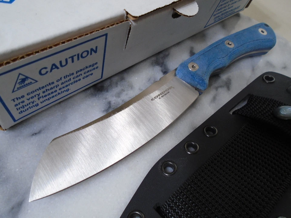 Condor Sport X.E.R.O. Faca Chief lâmina fixa Full Tang 14C28N Micarta 62754 - Imagem 2 de 4