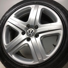 VOLKSWAGEN TOUAREG ALLOY WHEEL 275/45R19 19" 5 STUD GENUINE UNIT #20