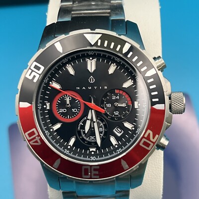Nautis Dive Chrono 500 Stainless Steel Watch