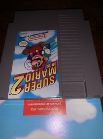 Super Mario Bros. 2 complete in box nintendo nes original game NR MINT