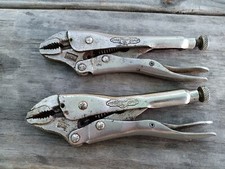 2 Vintage Peterson Dewitt Vise Grip 5WR Locking Pliers, Made In USA