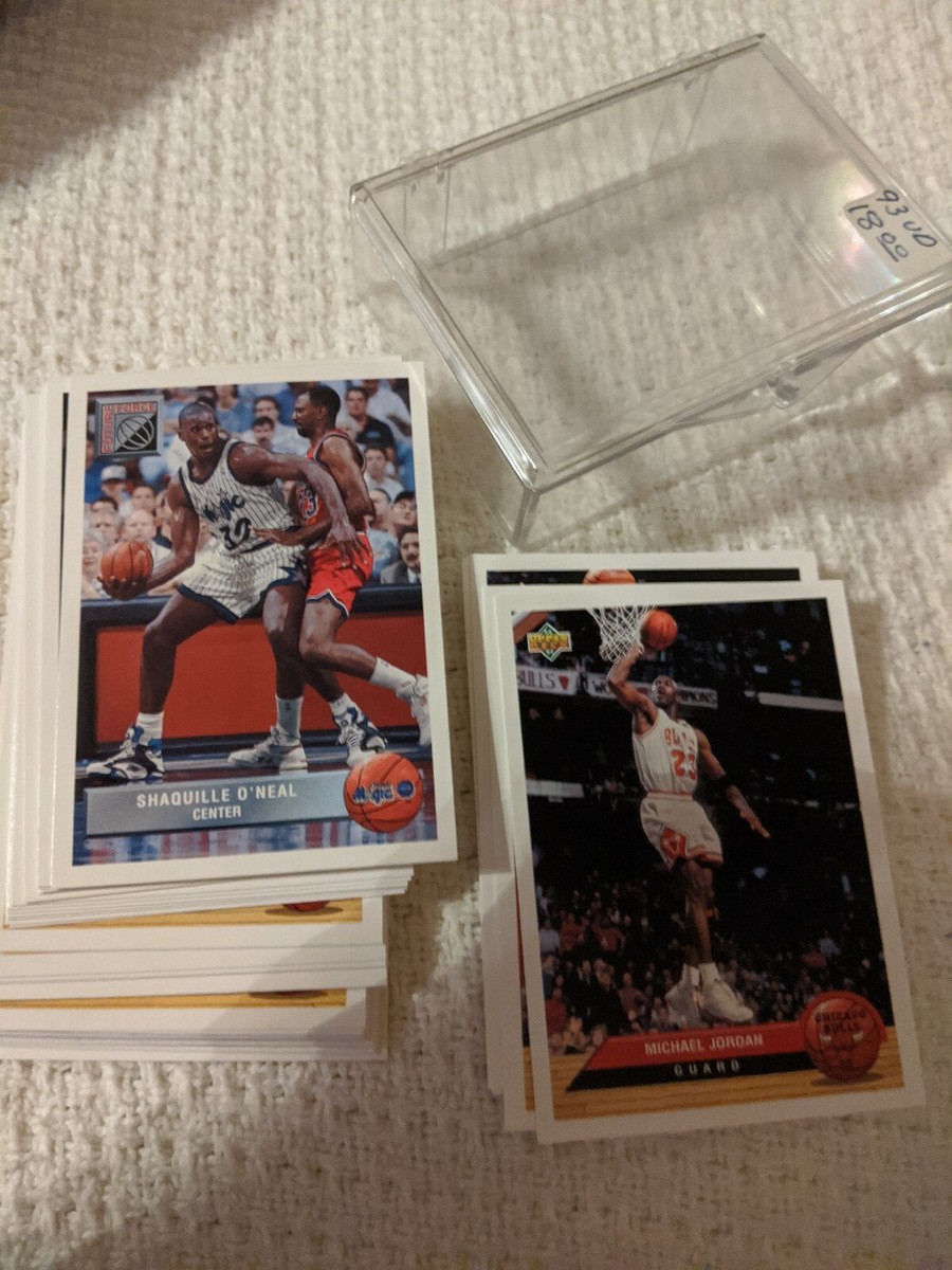 Complete Set. NBA 1993 UPPER DECK McDONALDS BASKETBALL 50 Cards