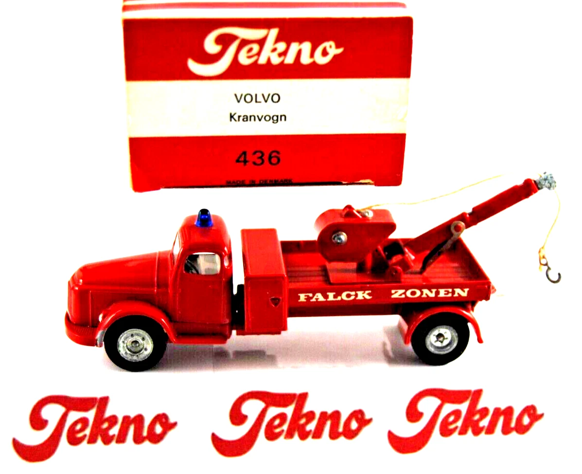 Tekno Volvo Vintage Manufacture Diecast Cars, Trucks & Vans for