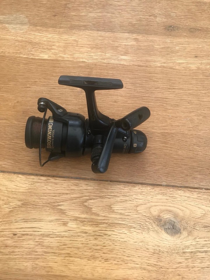 Vintage Browning Reel & 3 extra spools eBay