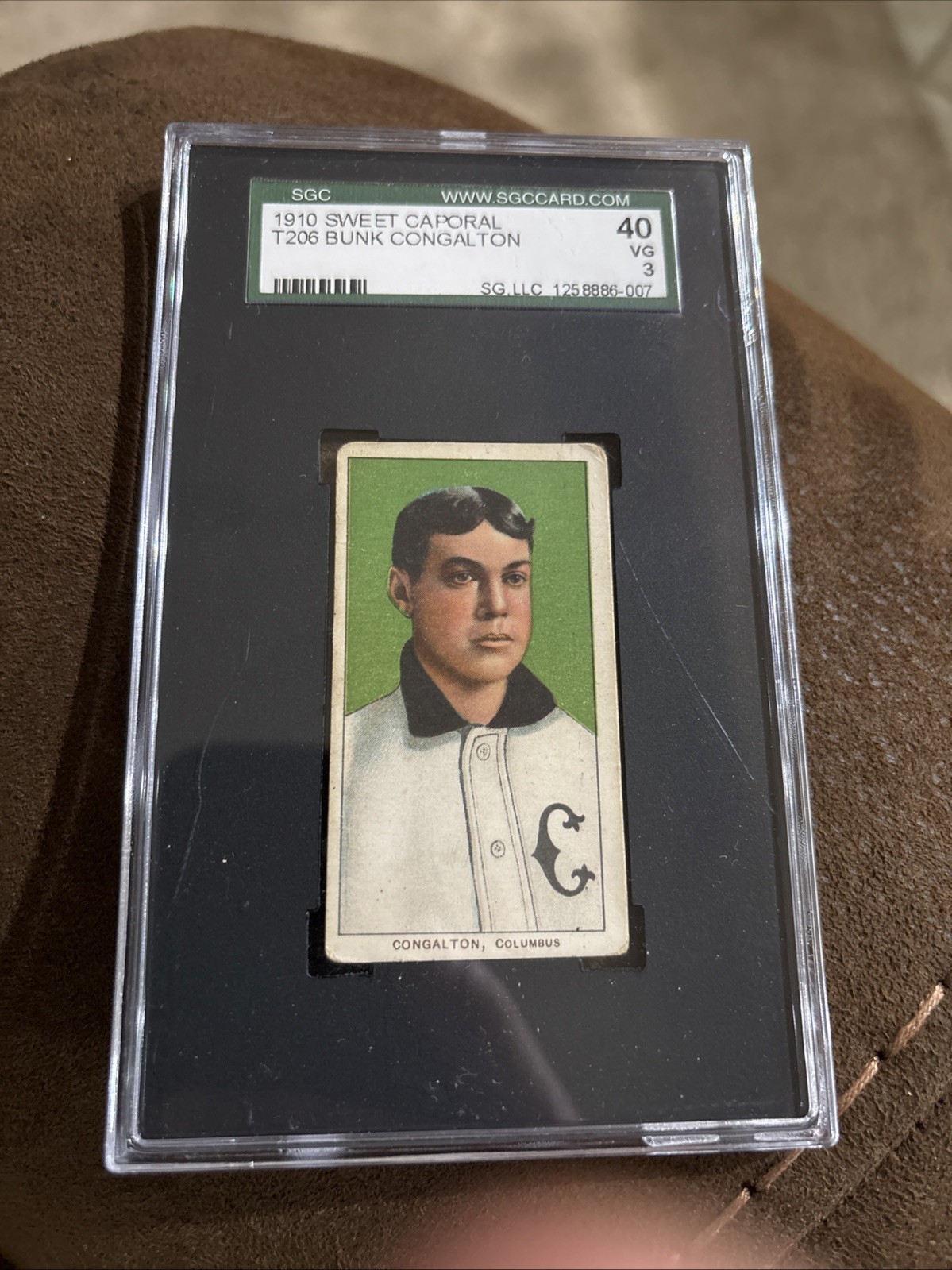 1910 Sweet Caporal T206 Bunk Congalton SGC 3