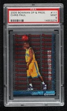 2005-06 Bowman Draft Chrome Chris Paul #111 PSA 9 MINT 0mq0