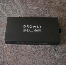 Drowsy Sleep Mask - Silk, Jade Black