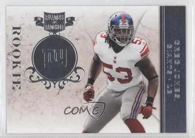 2011 Panini Plates & Patches Infinity Silver 17/100 Greg Jones #131 0b5