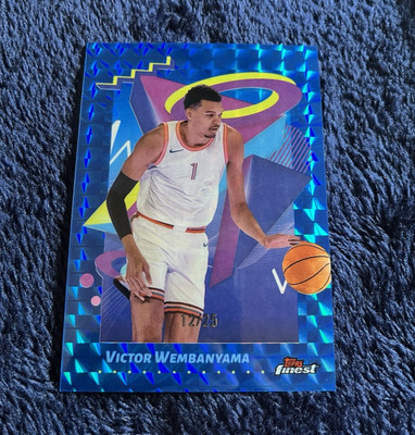 🔥💥 Victor Wembanyama 12/25 💥🔥Spurs #285 Topps 2024-25 Finest