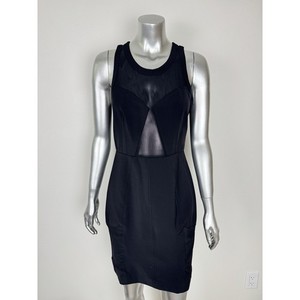 knee length dresses for ladies Yigal Azrouel Black Matte Dress – Runway Catalog main image 0