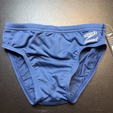 Speedo Boys / Kids / Youth Swim Briefs Euro Brazilian Bathing Suit Size 26