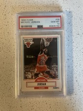 Fleer 1990-91 Michael Jordan #26 Chicago Bulls Graded PSA 10
