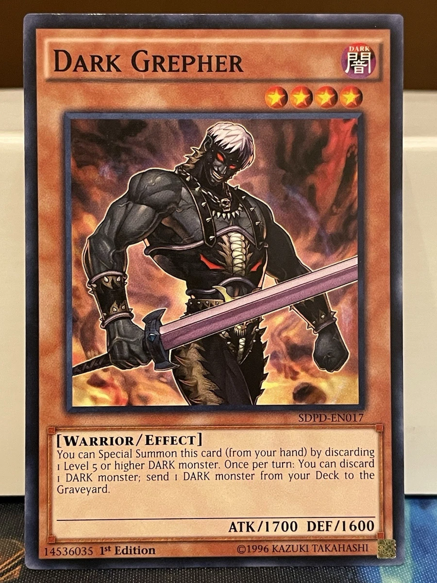 Dark Grepher Yu-Gi-Oh! TCG Individual Trading Card Games for sale