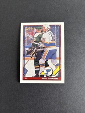 1991-92 TOPPS HOCKEY CARD O-PEE-CHEE  OPC PAUL CAVALLINI