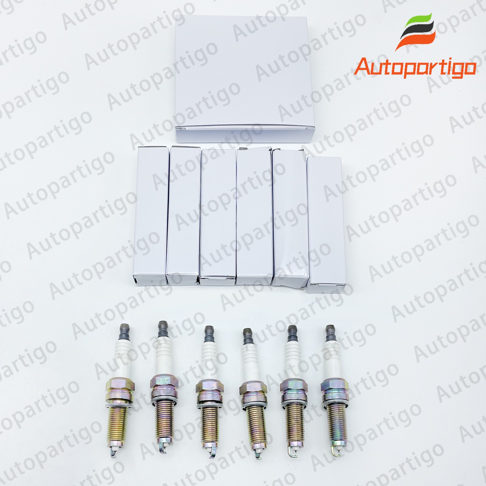 6x Spark Plugs 12290-R71-L01  DILZKR7A11G Fit For Honda Accord V6 Odyssey TL