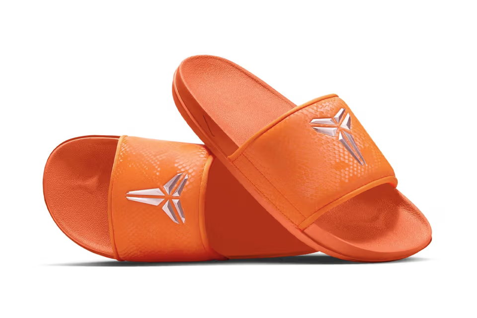Size 15 - Nike Kobe Mamba Offcourt Slides Safety Orange (IF2870