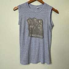 Vintage 80s Ghostbusters Tank Top Iron On Graphic Mens Small Healthknit