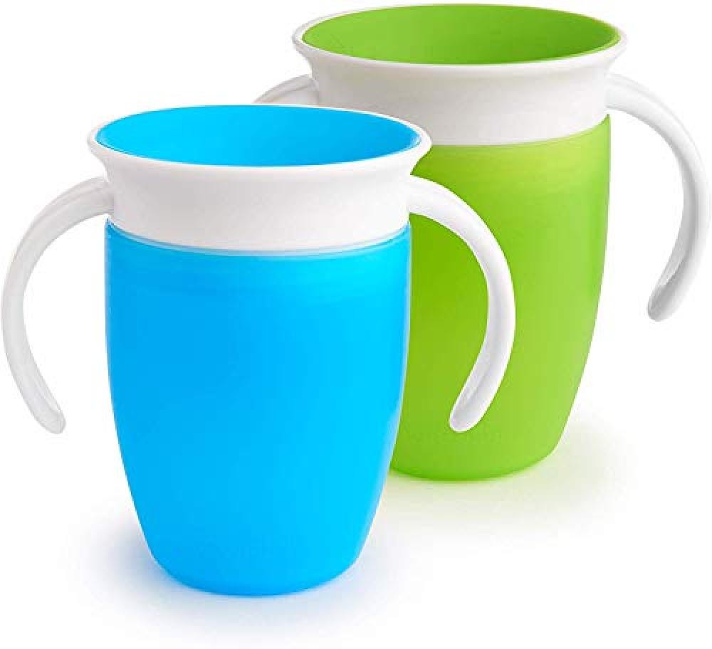 Munchkin 207 ml (Paquete de 2) blu/verde - NUOVO