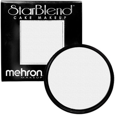 Mehron Starblend Theaterschminke Weiß | Cake Make-up für Bühne & Kostüme