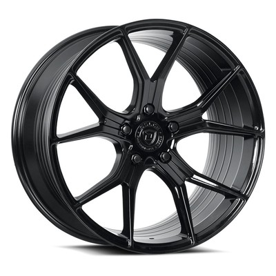 Dolce Element Gloss Black Wheel 5x112 19x8.5 +28et High Performance Rim