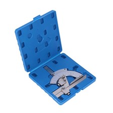 Vernier Protractor Universal Wear Resistant Fine Tuning Marking 0‑320° Angle