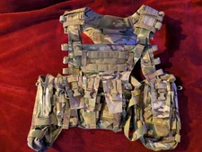 Crye Precision AVS Detachable Chest Rig W/ Padded Yoke (Multicam)