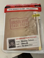Unsolved Case Files - Veronica Falcone Opened and Played Good Condition