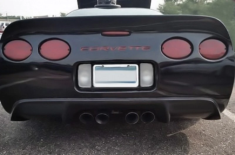 For Chevy Corvette 1997-2004 KBD Hwy Style Rear Bumper Unpainted Foto 2 de 4