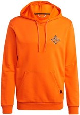 Adidas M FL GFX Allover Print Pullover Hoodie Black Size L — listing 3