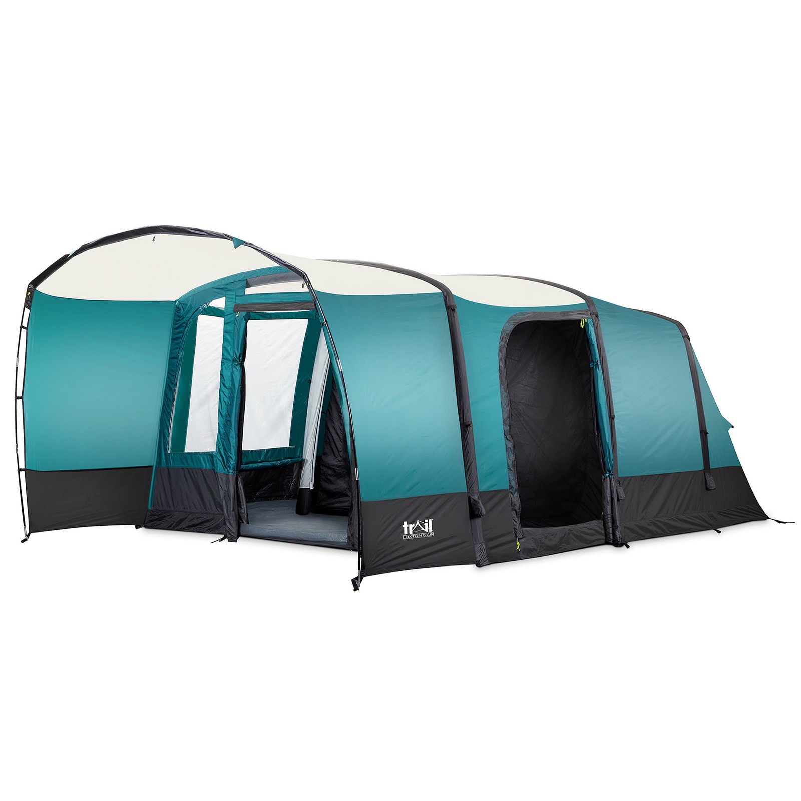Luxton Inflatable Air Tent 5 Man 5000mm Waterproof Bedroom Living Area & Awning