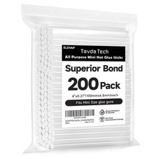 Mini Hot Glue Sticks,4" and 0.27