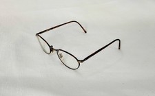 CALVIN KLEIN Vintage Tortoise 136 557 EYEGLASSES Frame Size 50-20-145 Italy Made