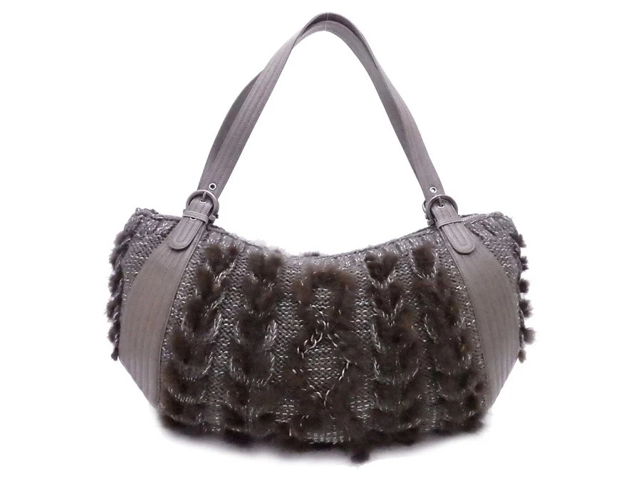 バッグ Salvatore Ferragamo Wool Knitted Bag Salvatore Ferragamo Wool Exterior Bags & Handbags for Women for