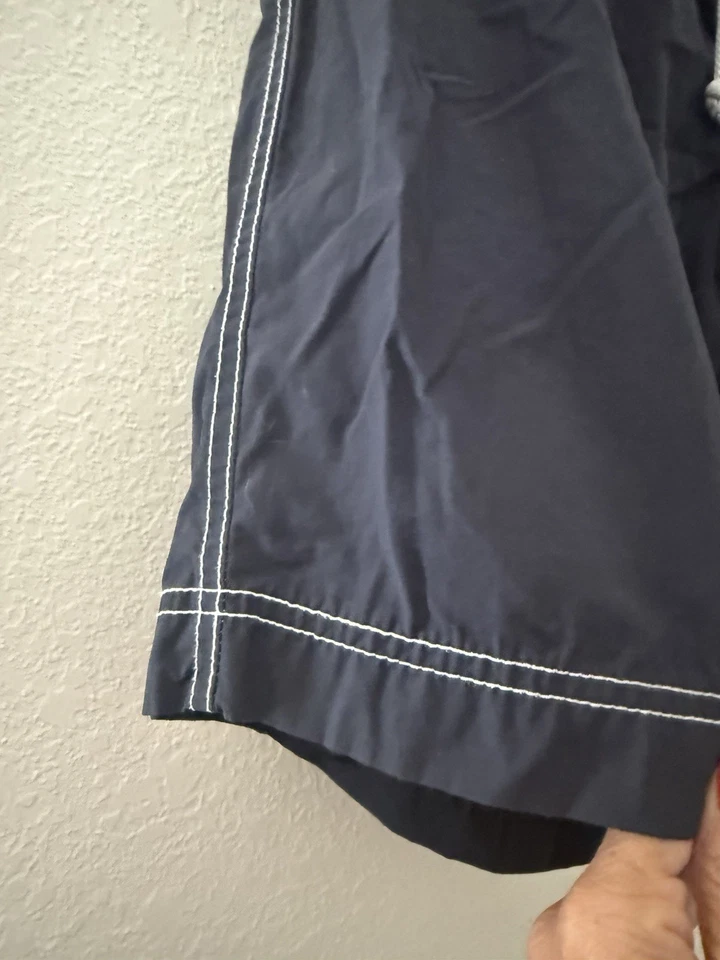 Pantalones cortos de tabla Banana Republic para hombre azules con acento hawaiano con cordón | Talla 31 Foto 4 de 4