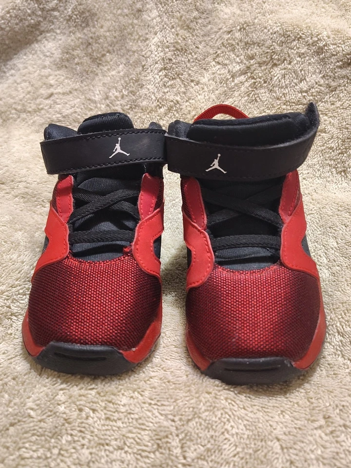Jordan Lift Off TD Zapatos 6C Niño Gimnasio Rojo Negro Bebé AV1244-002 Baloncesto Niño Foto 3 de 4