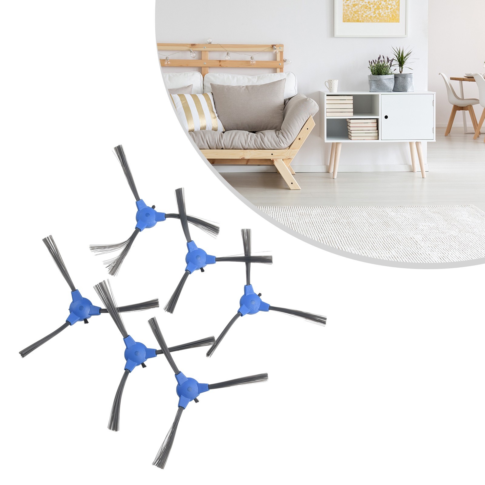 6Pcs Side brush Vacuum Cleaner Spare Parts Replacement Tools High quality