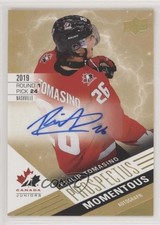 2021 Team Canada Juniors Prospectus Momentous Philip Tomasino #PM-2 Auto 0lf3