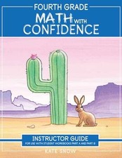 Fourth Grade Math with Confidence - Paperback, by Snow Kate - Very Good