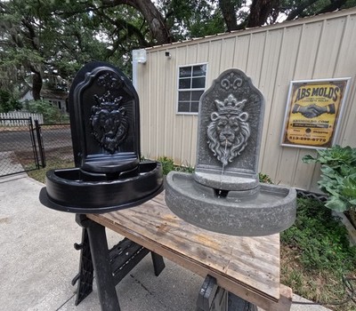 Kingswell Garden Fountain Mold Set   Reusable ABS Casting Form