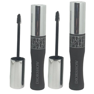 2X Diorshow Pump 'N' Brow Squeezable Brow Mascara 004 Black (5mL/0.17Oz)