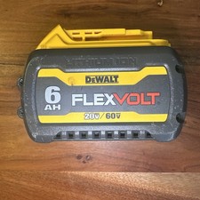 DEWALT DCB606 FLEXVOLT 20V 6.0Ah Lithium-Ion Battery. Tested, working.